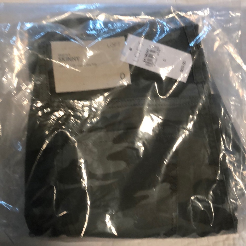Camouflage skinny pant